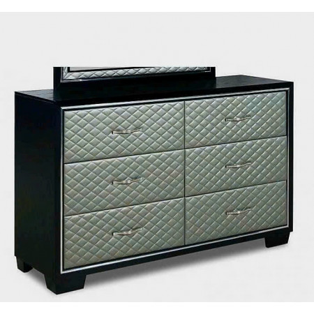 B2025W-050 : Tủ Ngang 06 Ngăn Kéo - Ngang 165cm 